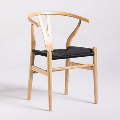 Wish Black Triple Paper Coil Seat Scandi Curved Y Design Backrest ...