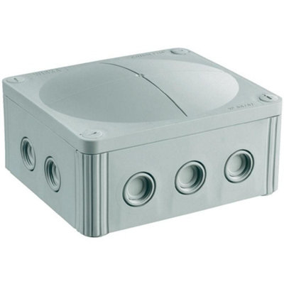 Wiska Combi 1210 - 160x140x81 Weatherproof IP67, The Next Generation High Quality Grey Junction Box