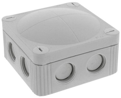 WISKA - Combi 308 White Junction Box Enclosure