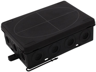 WISKA - KA 016 Black Junction Box Enclosure