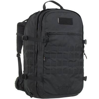 Wisport Crossfire Shoulder Bag and Rucksack Black