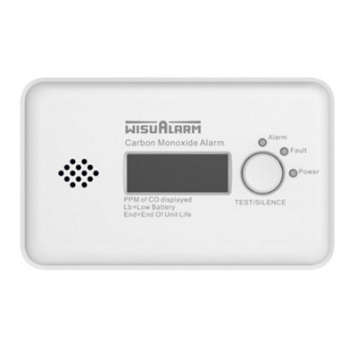 WisuAlarm HY-GC20D-R8 Wireless Interconnected CO Alarm Grade F1