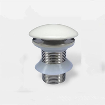 With overflow for washbasins and basins drain set