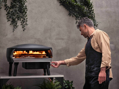 Witt Rotante Outdoor Pizza Oven in Stone