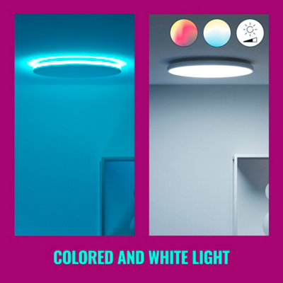 Wiz Tunable White and RGB Aura Smart Connected WiFi Ceiling