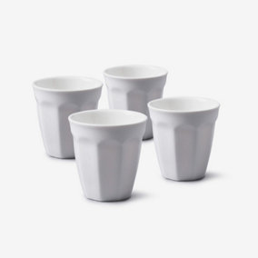 WM Bartleet & Sons Porcelain Americana Style Espresso Cups, Set of 4