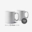 WM Bartleet & Sons Porcelain Extra Large 1.3 Pint Mug, Set of 2 White