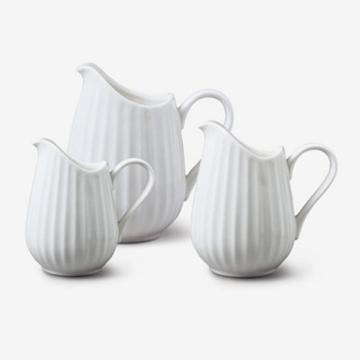 WM Bartleet & Sons 1750 T422 Straight Sided Jug, White,White,160ml - View #9