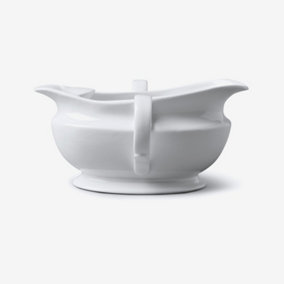 WM Bartleet & Sons Porcelain Gravy Boat Fat Separator, 500ml