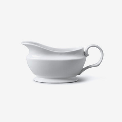 WM Bartleet & Sons Porcelain Gravy & Sauce Boat, 240ml