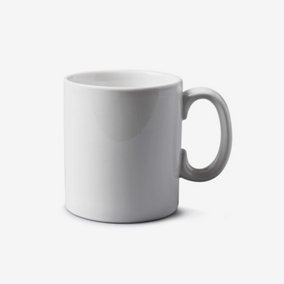 WM Bartleet & Sons Porcelain Large 1 Pint Mug, White