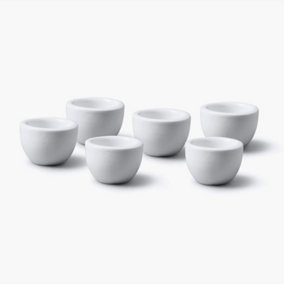 WM bartleet & Sons Porcelain Mini Butter Pat/Pinch Bowl, Set of 6