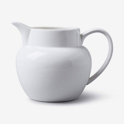 WM Bartleet & Sons Porcelain Round Bellied Milk Jug, 1000ml