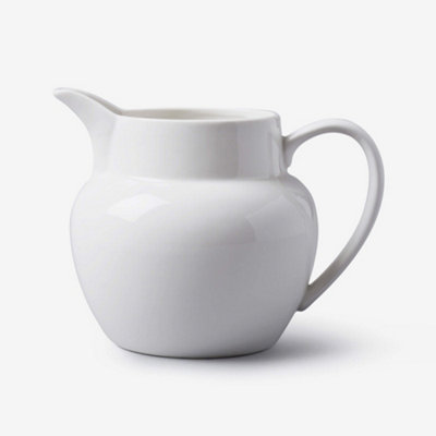 WM Bartleet & Sons Porcelain Round Bellied Milk Jug, 700ml