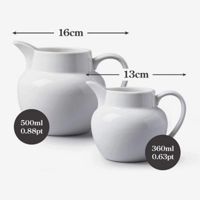 W Bartleet &ap; Sons 1750 Pot à iel traditionnel en porcelaine avec