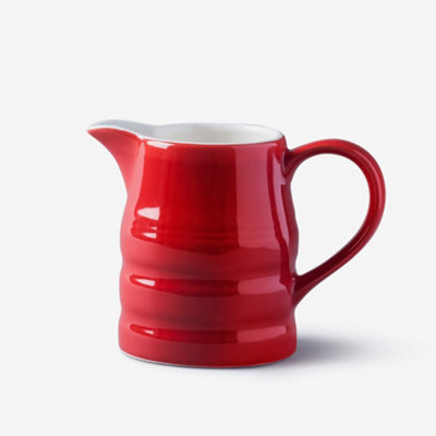 WM BARTLEET & SONS T309 Brocca In Porcellana Rossa 1 Pinta – Adatta A Microonde E Lavastoviglie