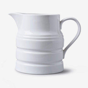 WM Bartleet & Sons Porcelain Traditional Churn Jug, 2.5 Pint