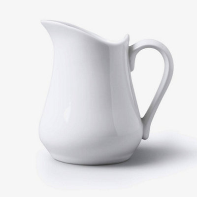 WM Bartleet & Sons 1750 T422 Straight Sided Jug, White,White,160ml - View #2