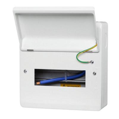 WME08 8 Way IP40 Metal Enclosure Unit