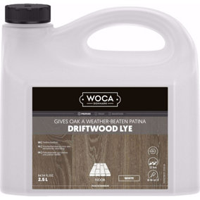 WOCA Driftwood Lye 2.5L - White