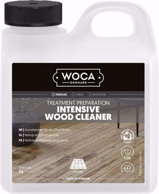 WOCA Intensive Wood Cleaner 1 Litre DIY at B&Q