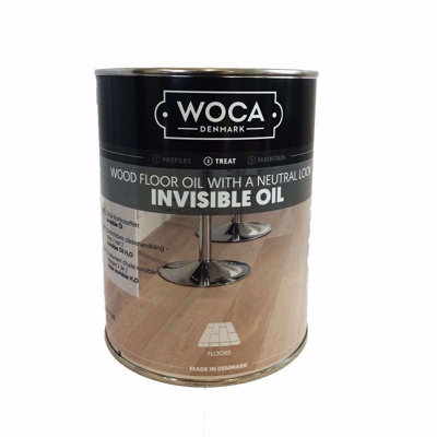 Woca Invisible Oil for Wood Floors - 1 litre