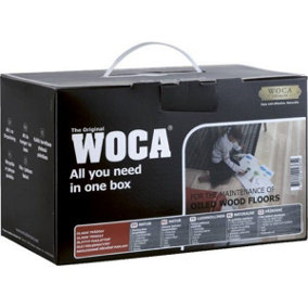 WOCA Maintenance Kit for Natural Oiled Floors - Natural