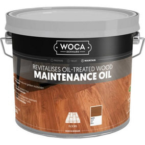 WOCA Maintenance Oil for Oiled Wood Floors - White 2..5 Litre
