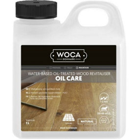 Woca Oil Care 1L for Wood Floors - Natural