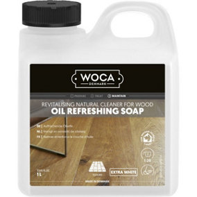 WOCA Oil Refreshing Soap - 1 Litre Extra White