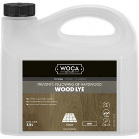 WOCA Wood Lye 2.5L - Grey for wood floors