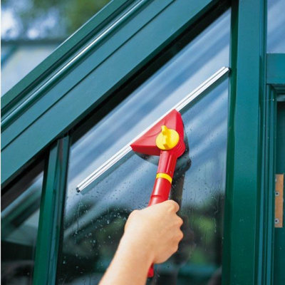 Wolf Garten FWM Window Wiper Cleaner and Handle Multi Change Cleaning Greenhouse