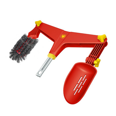 Wolf Garten Gutter Cleaner Scoop & Brush GCM Garden Multi Change Cleaning