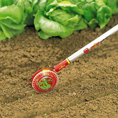 Wolf Garten Handle 142cm ZMI15 Multi Change & DAS Soil Miller & EAM Seed Sower - 3