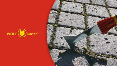 Wolf Garten Patio Scraping Tool Garden Scraper FKM Garden Multi Change - 3