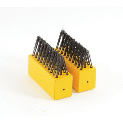 WOLF-Garten Replacement Weeding Brush Yellow (One Size)