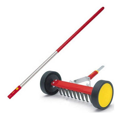 Wolf Garten Roller Moss Removal Rake URM3 Garden Multi Change & ZMI15