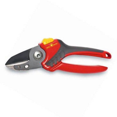 Wolf Garten Soft Grip Anvil Pruners Secateurs RS2500 Garden General Purpose 22mm