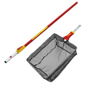 Wolf Garten Telescopic Handle 170cm - 300cm ZMV3 Multi Change & WKM Pond Net