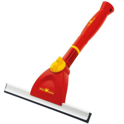 Wolf Garten Window Washer Cleaner EWM Wiper FWM ZMI15 142cm Handle Multi Change