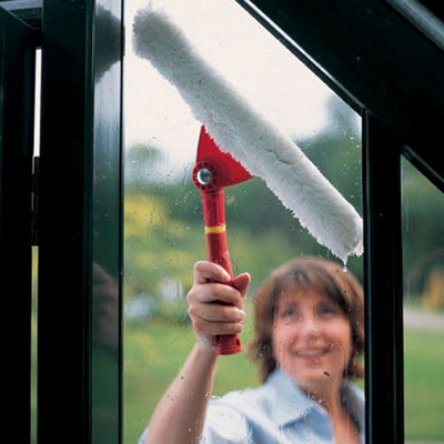 Wolf Garten Window Washer Cleaner EWM Wiper FWM ZMI15 142cm Handle Multi Change - 5