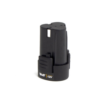 Wolf Lithium-Ion Battery, 12V 1.5Ah, Spare for Wolf 12V Cordless Range ...