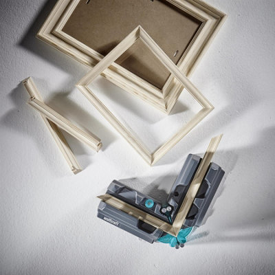 Wolfcraft Bevel and Mitre box 2-in-1 product for Precise Baseboards, 70mm