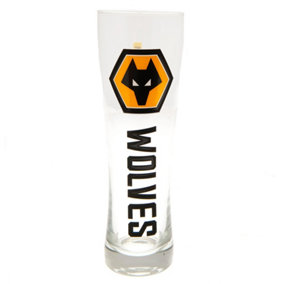 Wolverhampton Wanderers FC Tall Gl Clear (One Size)