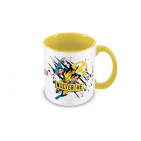 Wolverine Strike Inner Two Tone Mug White/Yellow (One Size)
