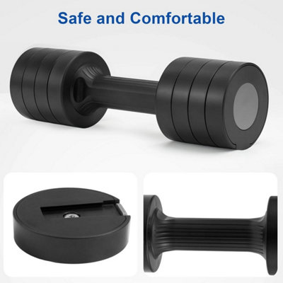 Women Adjustable Dumbbells Set 4 in 1 Pair 1-2.5kg Black