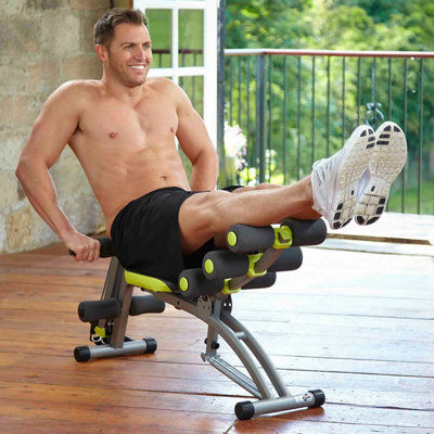 Wonder Core 2 6-in-1 Ab Sculpting System Folding Home Gym with Twisting ...