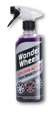 Wonder Wheels Colour Active - 600mL x2 Treatment Super Wheel Cleaner 1.2 Litres