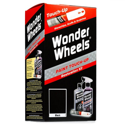 Wonder Wheels WTU003 Clean & Touch Up Kit Black Pen Wheel Cleaner Tyre Gel