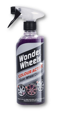 Wonder Wheels WWH600 Colour Active Super Car Wheel Cleaner 600ml x 3